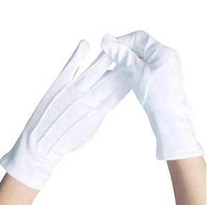 Gants maçonniques en coton 100% avec logo personnalisé imprimé, pour un usage quotidien et les cérémonies, confort quatre saisons - Product Image 4