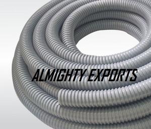 Flexible PVC Grey Corrugated Spiral Air Duct <b>Hose</b> Water Application From 0.75 <b>Inch</b> to 12 <b>Inch</b> Composite Pipes - Product Image 6