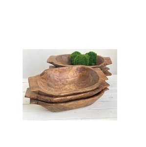 High Quality Round Shape Wood <b>Dough</b> <b>Bowl</b> Style Decorative <b>Bowl</b> Acacia Wood <b>Dough</b> <b>Bowls</b> and Natural Wood Color - Product Image 2
