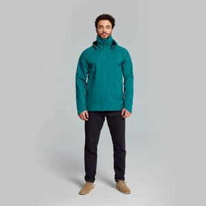 Veste décontractée à capuche PIHA SPORTS pour homme, coupe-vent, écologique, en polaire et coton, idéale pour la randonnée hivernale, collection 2026, logo personnalisé - Product Image 3
