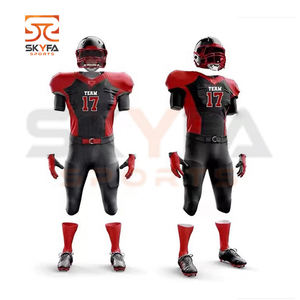 custom made 100% breathable fabric volleyball Football American sublimated uniforms - Product Image 1