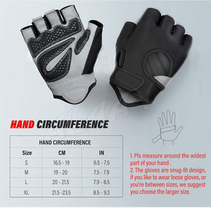 Guantes de levantamiento de pesas con logotipo personalizado, guantes deportivos de gimnasio para levantamiento de pesas - Product Image 6