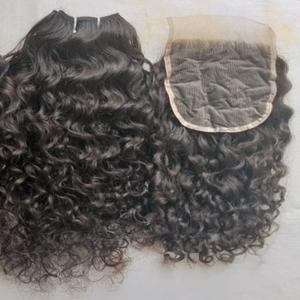 100% Pure Indian Remy Virgin <b>Human</b> <b>Hair</b> <b>Lace</b> <b>Wigs</b> Invisible Tape Extensions Single Double Drawn Ends <b>Lace</b> Closures Frontals - Product Image 2