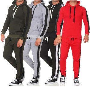 Survêtement de jogging d'hiver pour hommes sur mesure avec impression de logo et couleurs personnalisées pour les vêtements de sport pour adultes - Product Image 1