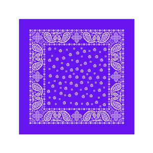 Bandana de Algodón Popelín 100% Puro, Transpirable y Ecológica, con Diseño Floral Personalizado para Adultos, Venta Caliente 2026 de CRAFTS HUB - Product Image 1