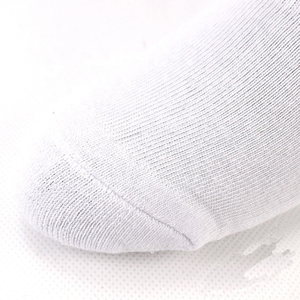 Équipage athlétique Sport Coton Hommes Blanc Chaussettes de Basket-Ball Personnalisé Logo - Product Image 5