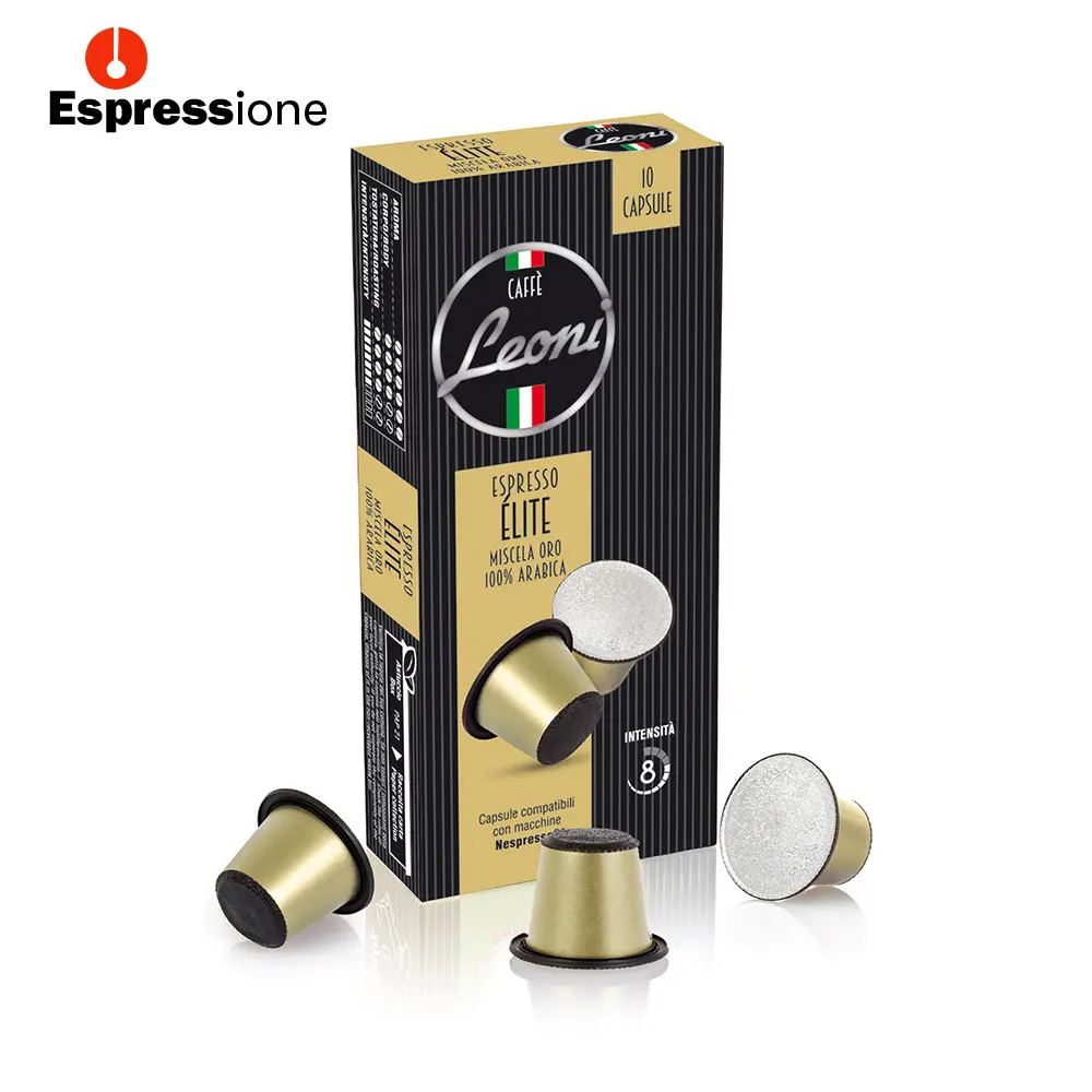 Nespresso Compatible Coffee Capsules LEONI - made in Italy