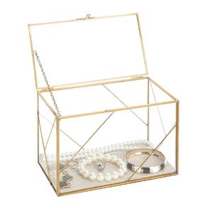 Fabricante de Joyeros de Vidrio, Diseño Tradicional, Hecho a Mano, Joyero de Vidrio al por Mayor, Joyero Decorativo de Primera Calidad - Product Image 4