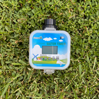 Programmateur d'arrosage solaire professionnel pour jardin avec écran LCD intelligent et programmable