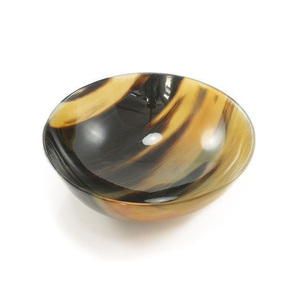 Tazón de Servir de Cuerno de Búfalo Natural de Alta Calidad, Hecho a Mano, Ecológico, para Camping, Axiom Home Accents - Product Image 3