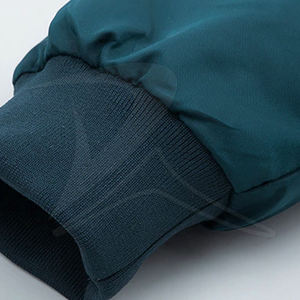 Veste bomber coupe slim coupe-vent grande taille pour homme, personnalisable avec logo, en laine et coton, décontractée, lavée, pour l'hiver, vente en gros - Product Image 4