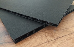 Feuilles de plastique en nid d'abeille PP ISO 9001:2015 DIN Norme industrielle Boîte de séparation de qualité ESD Protections à bulles Coupe 1600x2100mm - Product Image 3