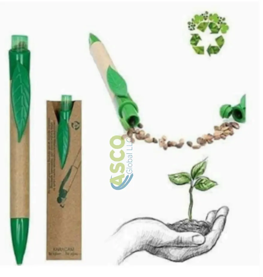 Graines d'herbes et de légumes dissimilées, 1 ensemble, stylo à bouton poussoir, utiliser avec il plante