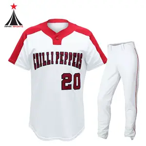 야구 유니폼 DryFit 맞춤 야구 소프트볼 유니폼 파키스탄 스포츠 착용 야구 유니폼