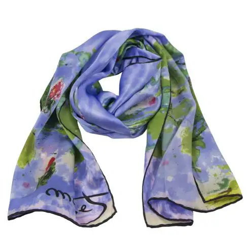 Customized silk scarf printing ethnic products vietnam handmade low cost