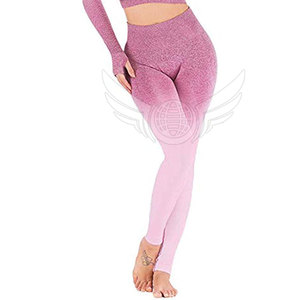 Mallas de Yoga de cintura alta para mujer, Leggings de compresión de alto impacto, Leggings de Fitness con Logo personalizado - Product Image 2