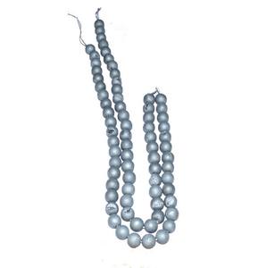 Silver Agate Druzy Fashion Gemstone Beads - Product Image 1