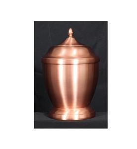 Artsu-Urns en cuivre au Design Royal et motif de crème, pour hommes et animaux de compagnie, pièce de design Antique indienne - Product Image 2