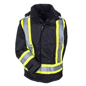 Warning Safety Vest Reflective <b>Jacket</b> Vest for Roadway <b>Workers</b> - Product Image 1
