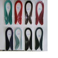 Bandes de papier Quilling multicolore sur mesure de 3 mm et 5 mm dans un assortiment de couleurs, adaptées à l'artisanat Quilling