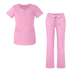 Conjunto de uniforme médico de enfermera con forro de LICRA para mujer para uso hospitalario - Product Image 3