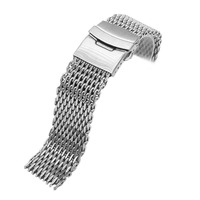 Correa de Reloj Milanesa de Malla de Acero Inoxidable 304 de 18/20/22/24 mm al por Mayor
