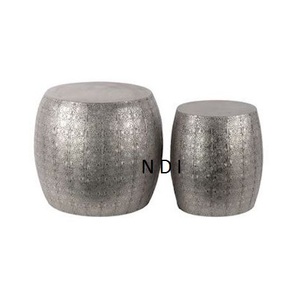 Home Furniture Accessories Copper Antique Finishing Metal <b>Stool</b> Bar Or Garden Sitting Bench <b>Stools</b> - Product Image 4