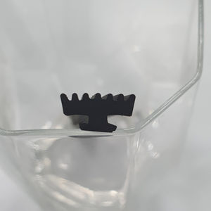 Bande d'étanchéité en TPE/TPV noir sur mesure de qualité supérieure pour portes et fenêtres coulissantes, anti-bruit et anti-salissure - Product Image 2