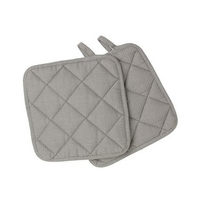 soft <b>pot</b> <b>holder</b> Cotton Oven <b>Pot</b> <b>Holder</b> for Kitchen and hotel use lain Solid Color - Product Image 6