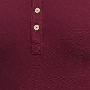 Polo de media manga de tela de algodón para mujer, ropa de calle - Product Image 4