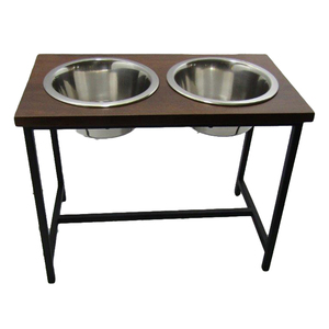 Bol pour chien en acier inoxydable 100%, avec support en fer, design Unique, personnalisé, vente en gros depuis l'usine - Product Image 4