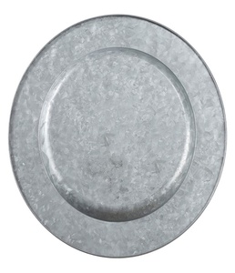 Unbreakable Metal restaurant charger Full Size Kitchen Dinner serving plates in lowest price - Product Image 1