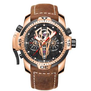 Reef Tiger/RT-relojes para Hombre, mecánico, automático, de pulsera, deportivo, oro rosa, RGA3591 - Product Image 5
