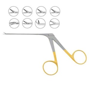 Pinzas para la oreja, instrumentos quirúrgicos dentados, caimán, Hartman, 2 uds. - Product Image 4