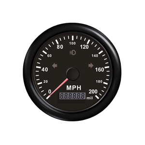 Compteur de vitesse analogique 85 mm avec alarme sonore de survitesse et protection contre l'inversion de polarité pour moto - Product Image 5