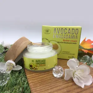 Wholesale Avocado & Macadamia Cream Moisturizer face cream Anti-aging cream OEM Thailand