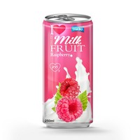 250ml Susu Kacang Beraroma Steril 100% Jus Buah Murni Bersertifikat NFC HACCP/HALAL Kaleng Aluminium Dari Vietnam