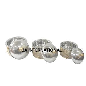 Hotpots Classique Élégant Casserole Servant Réchauffeur De Nourriture Conception Martelée Pot En Bois Fournitures Alimentaires Vente Chaude - Product Image 4