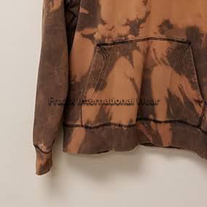 Sweat à capuche décontracté personnalisable avec logo, chaud pour l'hiver, en molleton délavé, pour hommes, avec tissu de 360 g - Product Image 3