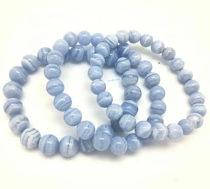 Spitze Achat Perlen Armband Online kaufen New Gem stone Nautical Business Geschenk Star High Quality Blue