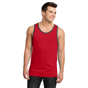 <b>Men's</b> Gym <b>Tank</b> <b>Top</b> New Design Quick Dry Cotton Fitness Vest Summer Style <b>Black</b> for Bodybuilding Muscle Exercise Bleach Wash - Product Image 3