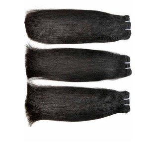Vente en gros 2022 Viet Nam Haute Couture 22 Pouces Double Type Trame Cheveux Raides Nouveau Design de Mode brut Vietnamien Cheveux Humains - Product Image 3