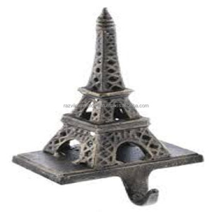 Montado en la pared de la Torre Eiffel de Navidad Titular de la media Elegantes adornos navideños - Product Image 1