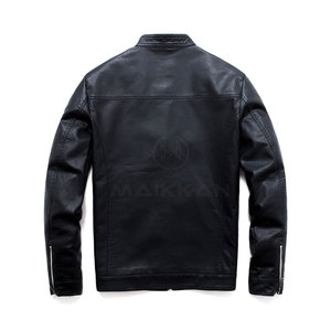 Chaqueta de Cuero para Hombre de Alta Calidad, la Más Popular, Venta Caliente de Invierno, Servicio OEM, Ecológica y Transpirable - Product Image 3