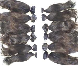 Extensiones de cabello Remy vietnamita Texturas de tejido natural en la trama de la piel Cutícula cruda Cabello alineado Tipo de cabello humano de alta calidad - Product Image 2