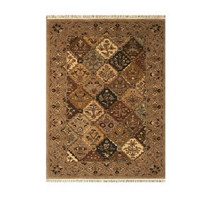 อินเดียแบบดั้งเดิมได้รับการออกแบบหัตถกรรมมือทอพรมพรมราคาขายส่งพรมขนสัตว์ในกลุ่ม - Product Image 1