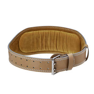 Cinturón de levantamiento de pesas antideslizante de piel de vaca personalizable de alta calidad Unisex gimnasio Fitness Powerlifting protección entrenamiento OEM - Product Image 3