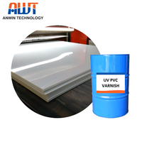 Produit phare WINTOP UP256NY Revêtement liquide UV époxy acrylate transparent incolore pour panneaux en PVC, haute brillance, anti-jaunissement, revêtement plastique