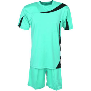 Uniforme de fútbol, camiseta de fútbol, pantalones cortos, poliéster, transpirable, secado rápido, conjunto de equipo, ropa de entrenamiento personalizada para niños y hombres, traje deportivo - Product Image 2