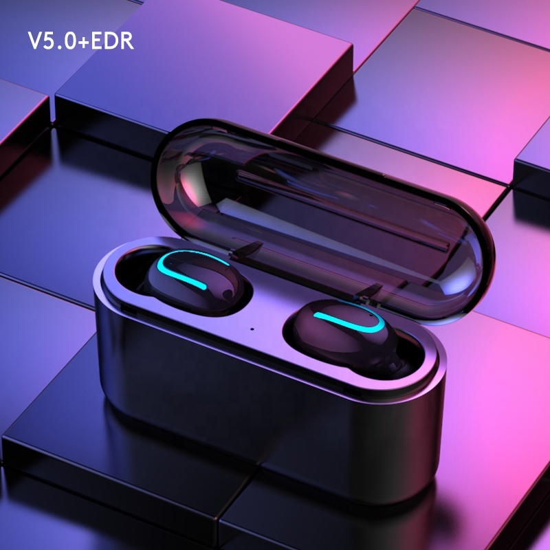 Mini Bluetooth 5.0 Écouteur avec Microphone Vrai Stéréo Intra-auriculaires Écouteurs Sans Fil